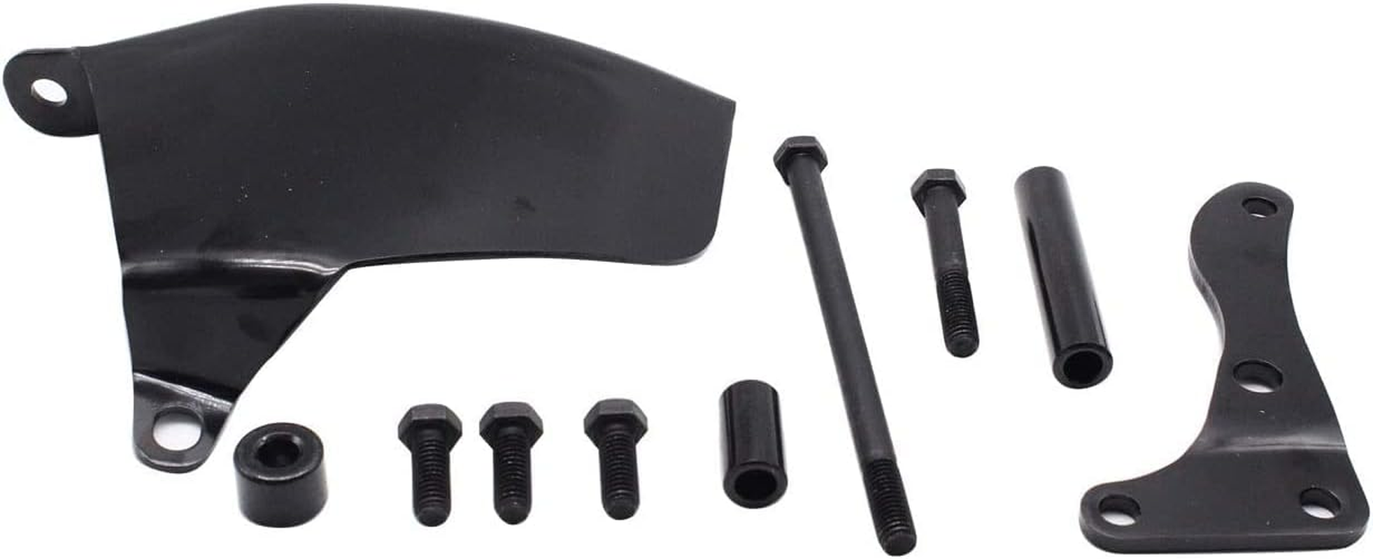 Low Mount Alternator Bracket Compatible with SBC SB SWP 283 305 327 350 383 400 image number 2