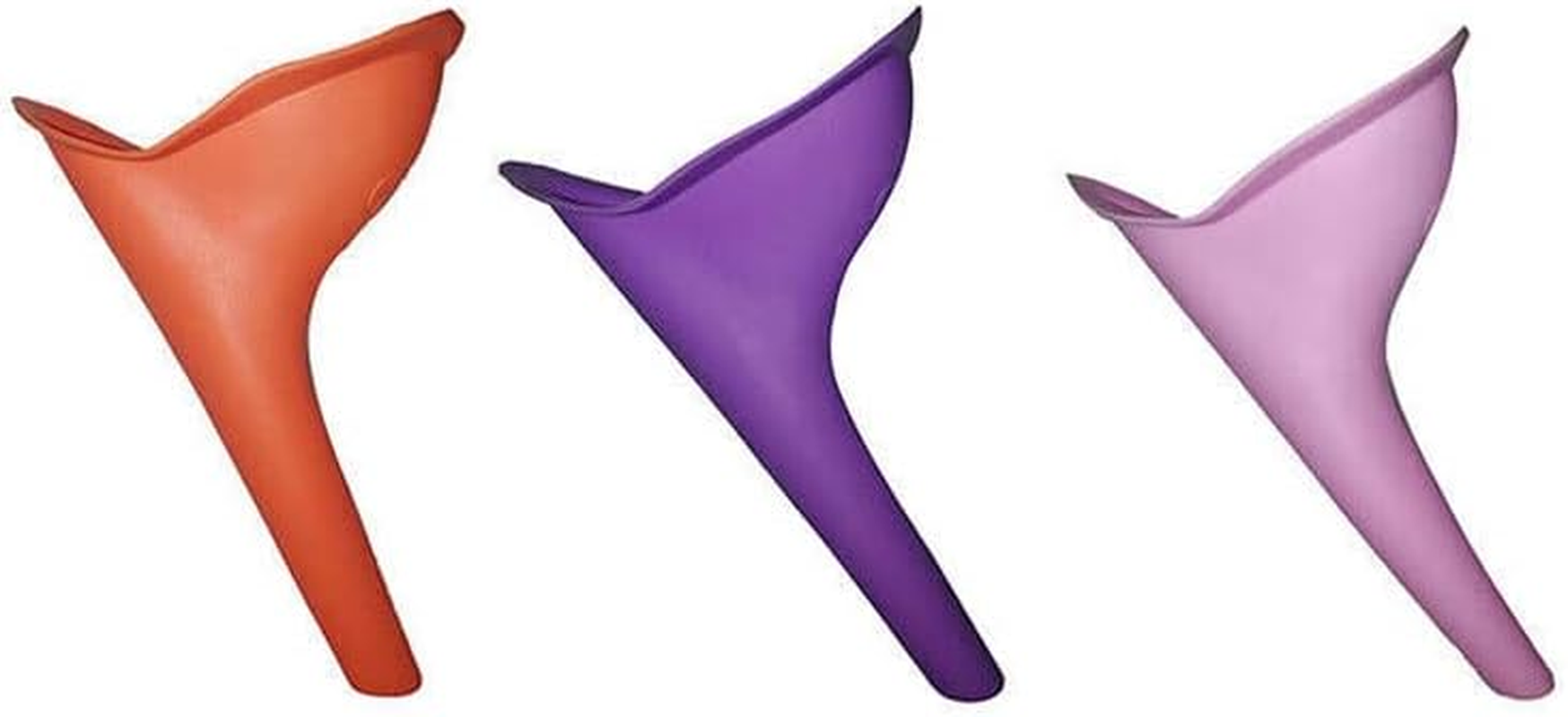 AIMALL 3X Urinal for Women，Portable Camping Female Her She Urinal Funnel Ladies Woman Urine for Camping Travel Hiking Gear image number 2