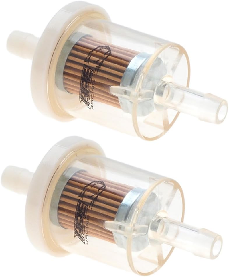 Inline Fuel Filter Universal Fuel Filters for Small Engine Motorcycle Lawn Mower (Pack of 2) Replace 691035 49019-0027 AM108356 image number 3