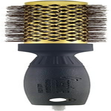 Creative Hair Brushes Gold Nano Ceramic Ion Hair Brush, CR133-G, 3.0 Inch