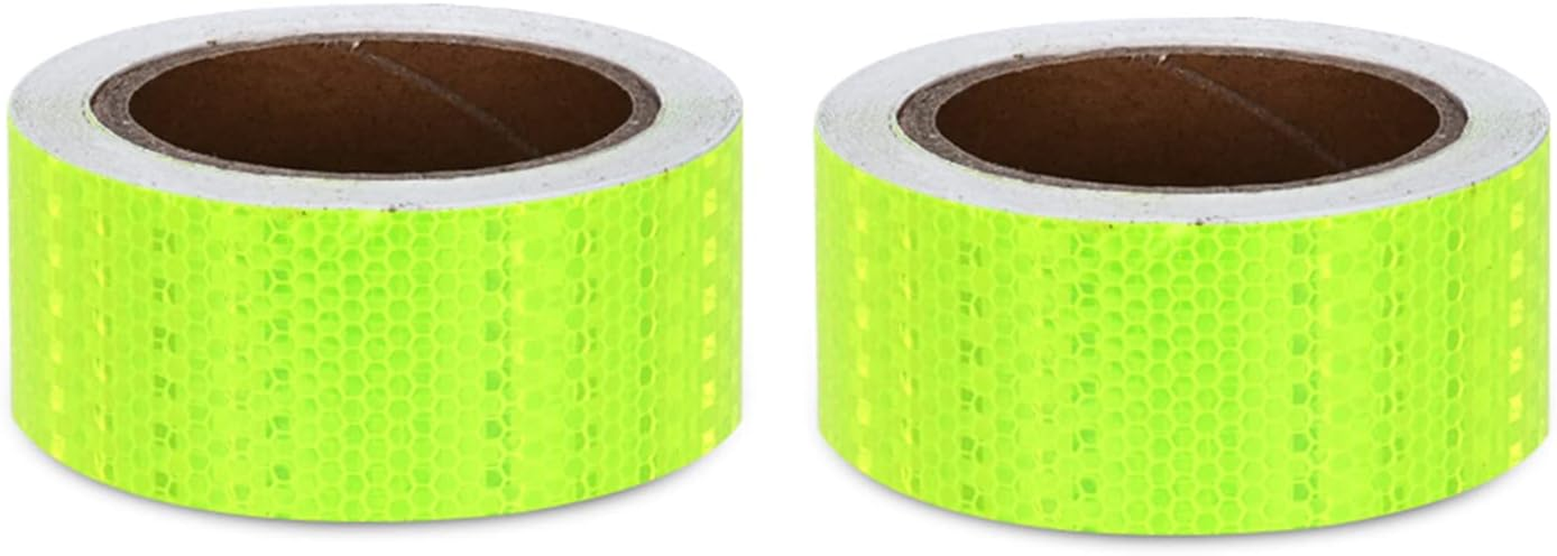 Reflective Tape Hazard Self Adhesive High Visibility Reflective Stickers for Reminder(Oranje)
