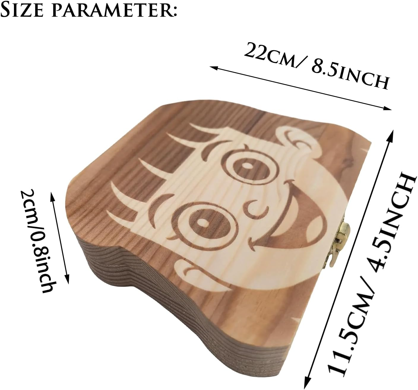 PAMBO Baby Tooth Fairy Keepsake Box- First Teeth and Curl Keepsake Box | Tooth Boxes Saver & Holders for Lost Teeth Kids-Girls - Girls image number 4