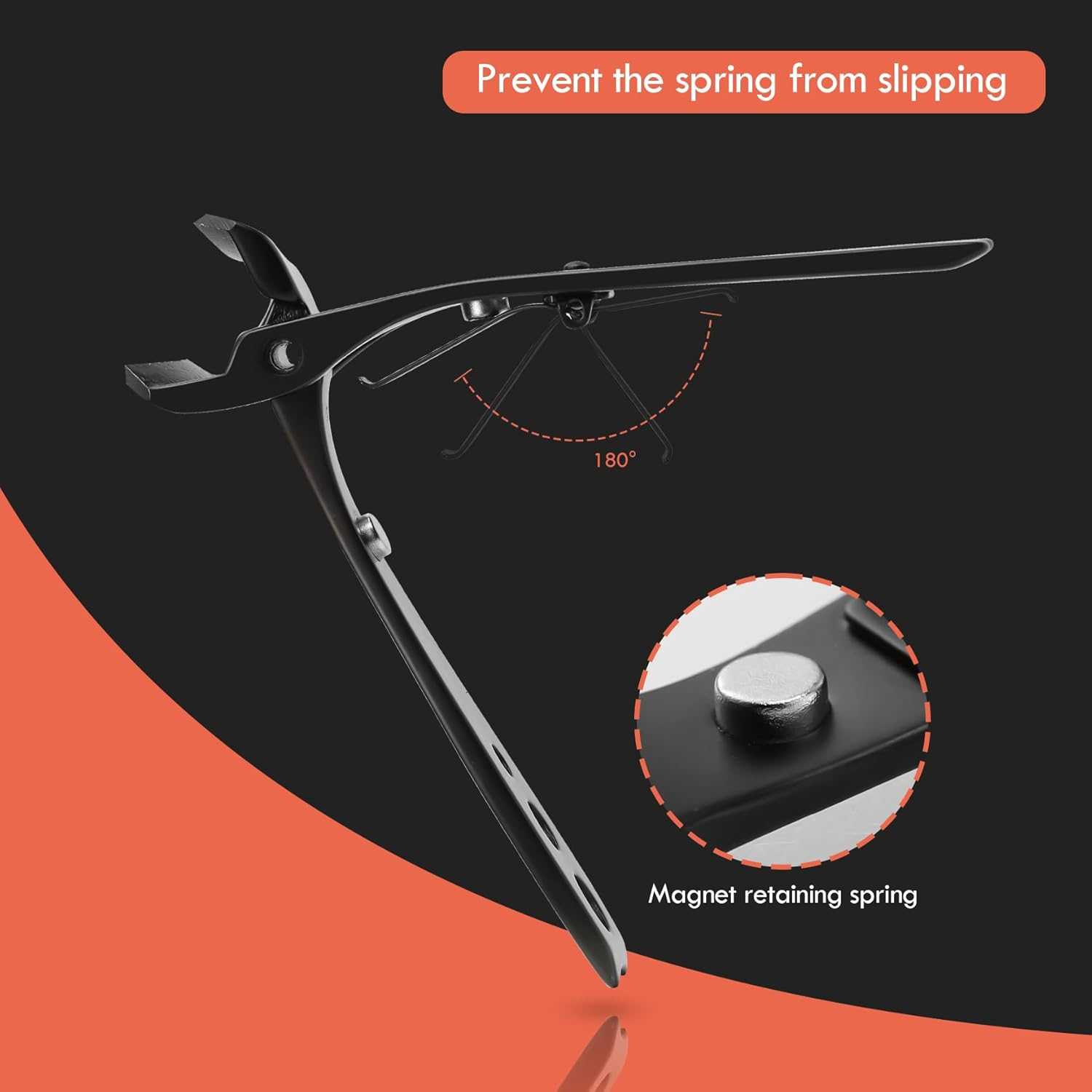 BEZOX Thick Nail Clipper with Slant Curved Blade - Seniors Toenail Clippers for Thick and Ingrown Nails, Fingernail Clippers with Built-In Nail File and Storage Pouch - Matte Black image number 5