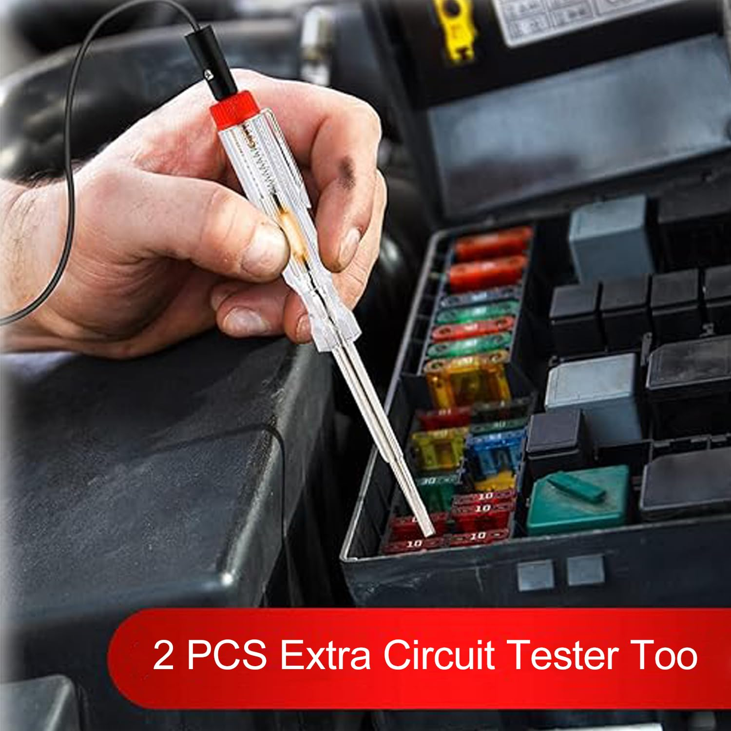 WEZCHUGHAOL 306Pcs Car Boat Truck SUV Auto Automotive Assorted Replacement Blade Fuses Standard & Mini & Low Profile Mini-2A 5A 7.5A 10A 15A 20A 25A 30A 35A with Fuse Puller Circuit Tester image number 3