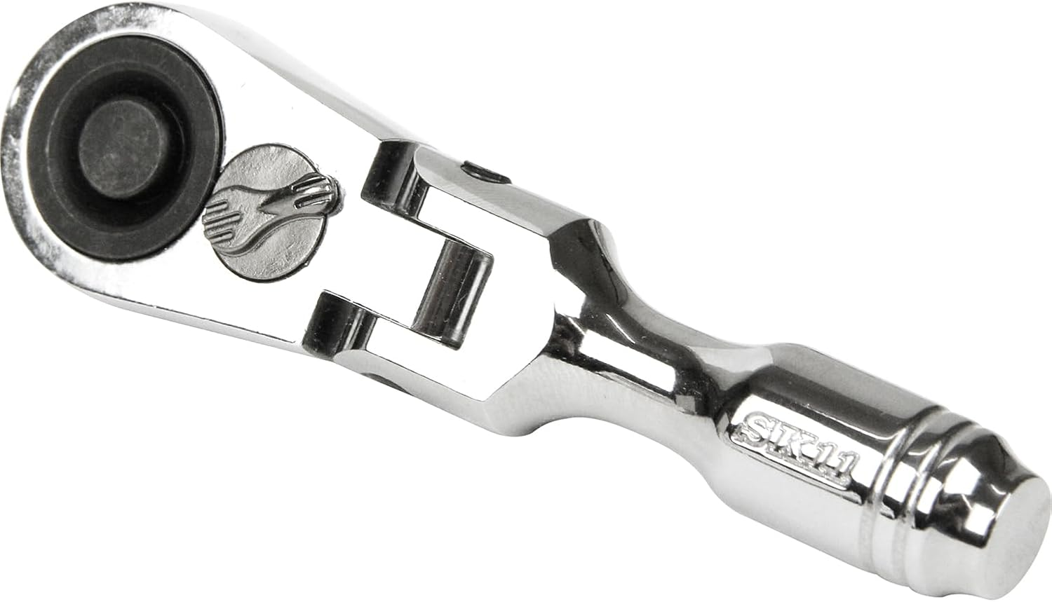 SK11 SRH3CSF Compact Stubby Flex Ratchet Handle, 0.37 Inch (9.5 Mm), 3/8 Inch image number 2