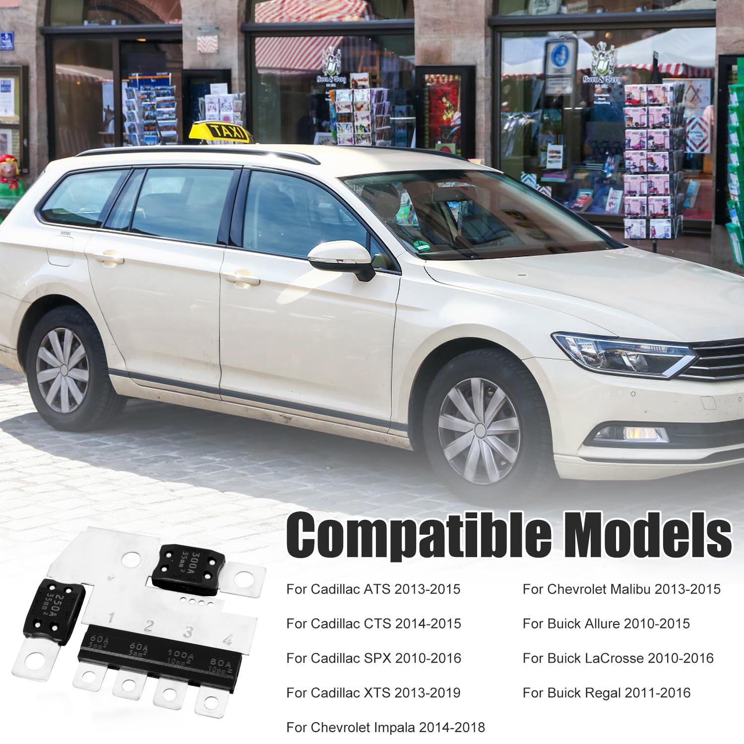 13289598 20815889 Front Compartment Main Fuse Block Plate, Fuse Block Plate Replacement for Cadillac ATS CTS SRX XTS for Buick Allure Lacrosse Regal for Chevy Impala Malibu image number 3