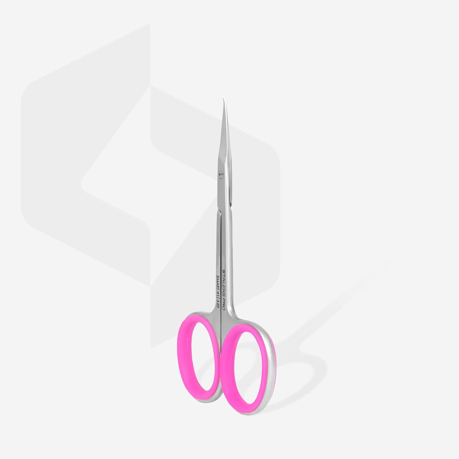 STALEKS PRO by Natury Nails Professional Cuticle Scissors 25 Mm Ergonomic Rings Stainless Steel Smart SS-41/3 image number 6