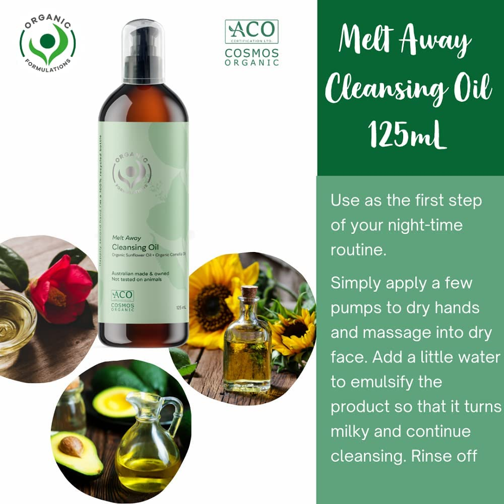 Organic Formulations Melt Away Cleansing Oil 125Ml image number 1