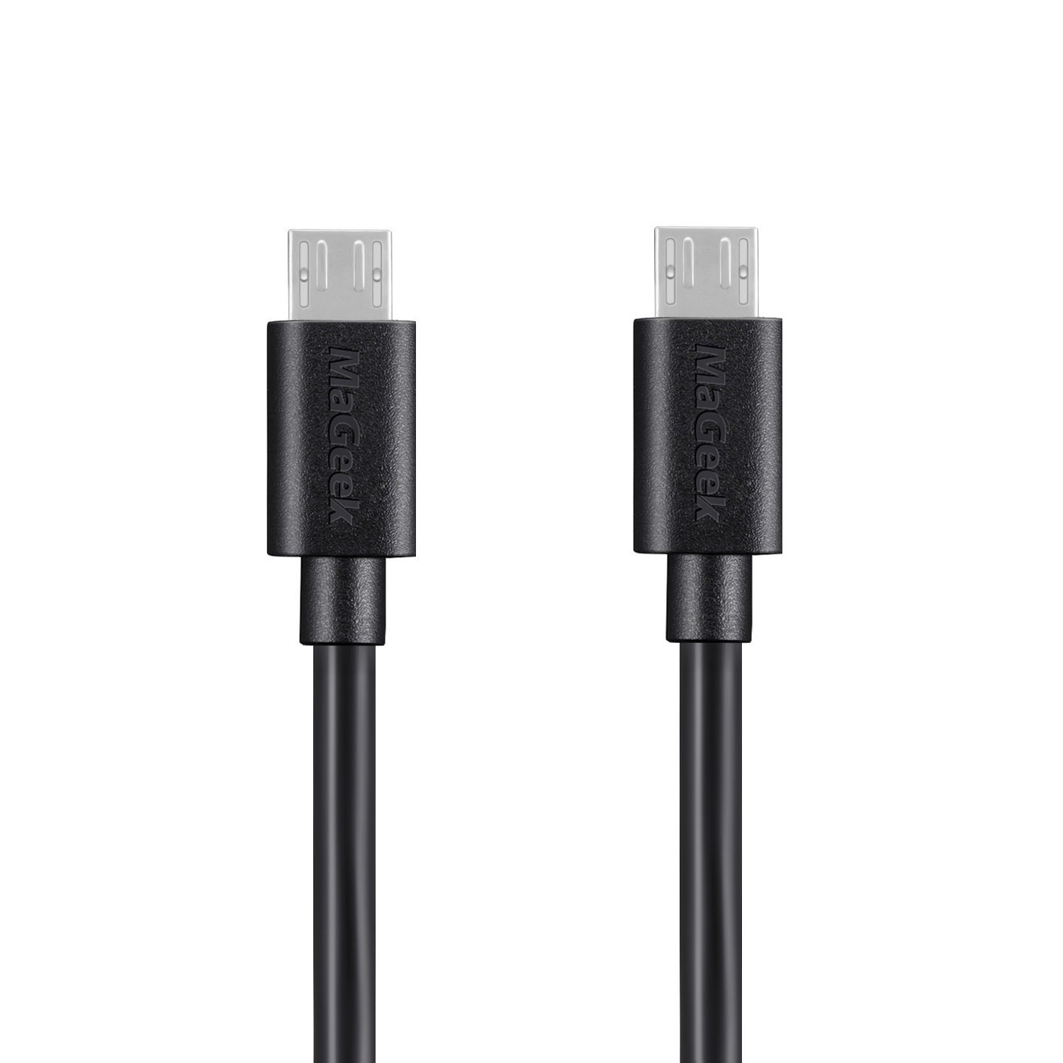 Micro USB Cables, Mageek [Pack of 2Pcs] 3.0M Super Long Charge Cable High Speed USB 2.0 Data Cables for Samsung, HTC, Sony, Motorola, LG, Google, Nokia and More (Black) - 1Pc_1.8M_Black image number 7