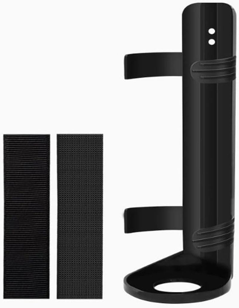 1 Pcs PVC Car Fire Extinguisher Mount Stable Mounting Bracket, with Velcro for Car and Truck Portable Fire Extinguisher Stand Truck Fire Extinguisher Mount for Car