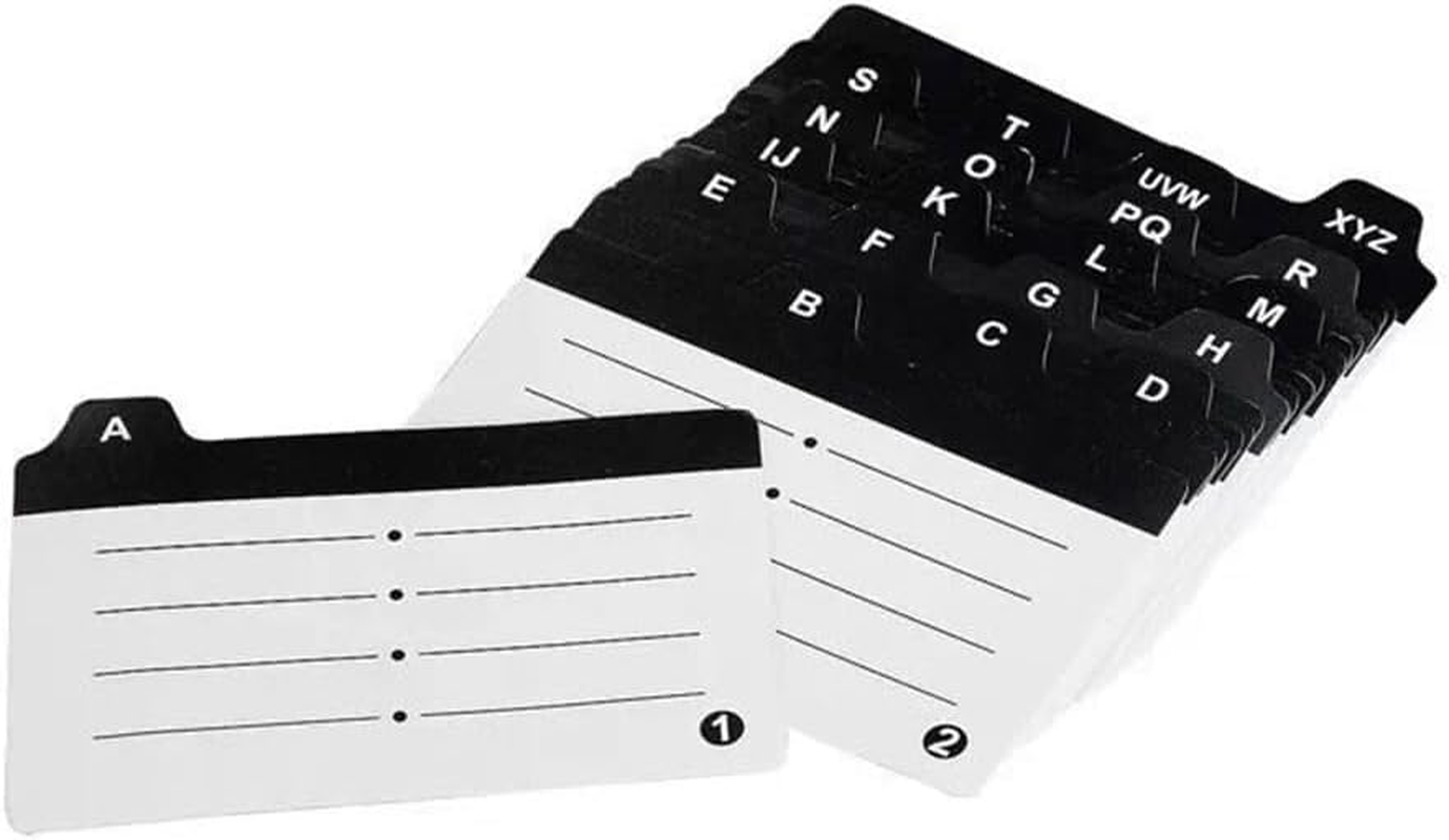 Mylifeunit Business Card Holder, Name Card Organizer with Dividers and Index Tabs (500 Cards) image number 6