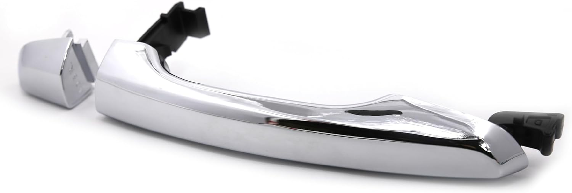 Otois 8Pcs Chrome Exterior Door Handle Keyless Entry Smart Key Type Set Automotive Replacement Parts for Hyundai Elantra 2017 2020 image number 2