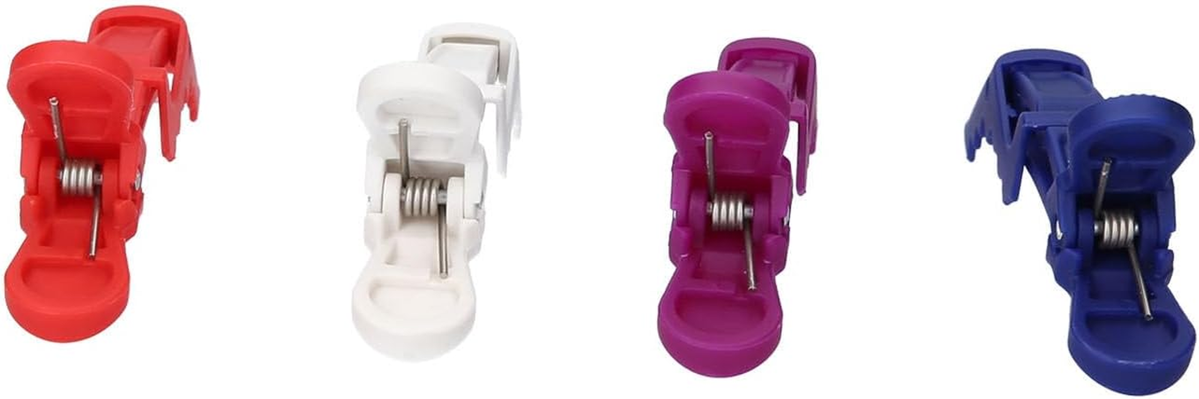 Xinyee 6Pcs Croc Hair Sectioning Grip Clips Hairdressing Cutting Clamps Plastic Salon Styling Hair Grip Clips image number 2