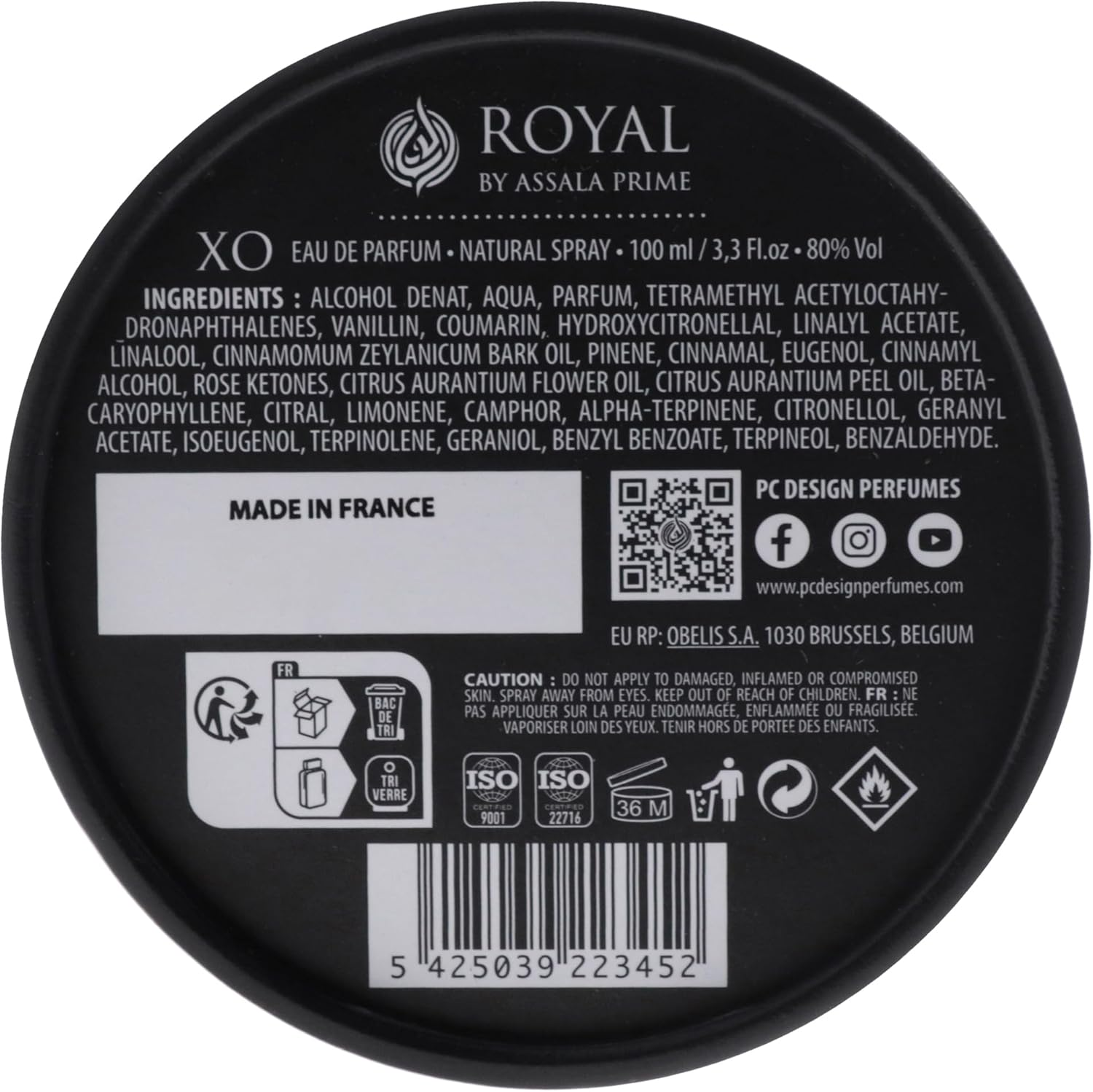 Prime Royal Xo by Assala for Unisex - 3.3 Oz EDP Spray image number 4