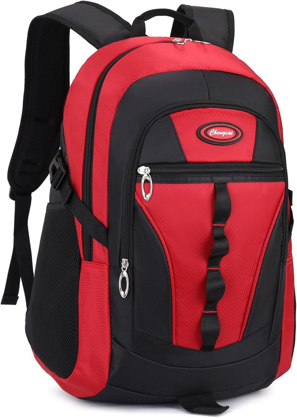 Kids School Backpack for Boy and Girl,Large Capacity Middle Elementary Primary Studentsteens Bookbag Sports Daypack - Black image number 4