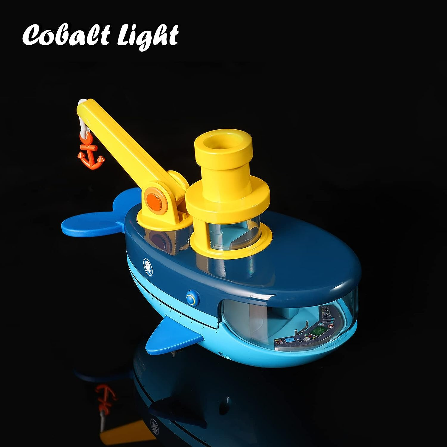 Cobalt Light GUP C Toy Compatible with Octonauts Toys, Oct GUP Metal Vehicle Rescue Ship Octopod Castle Barnacles Kwazii Shellington Tweak Dashi Peso Birthday Gifts for Kids