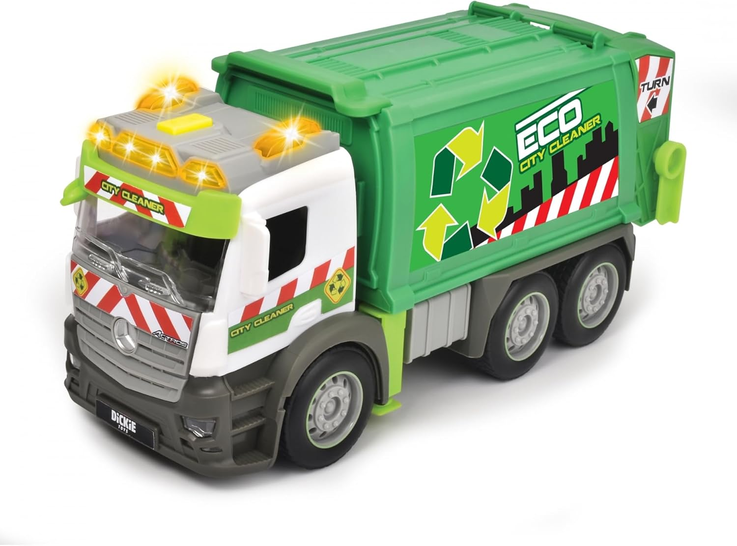 Majorette 203745015 Action Truck - Recycling 26 Cm, One Size image number 4