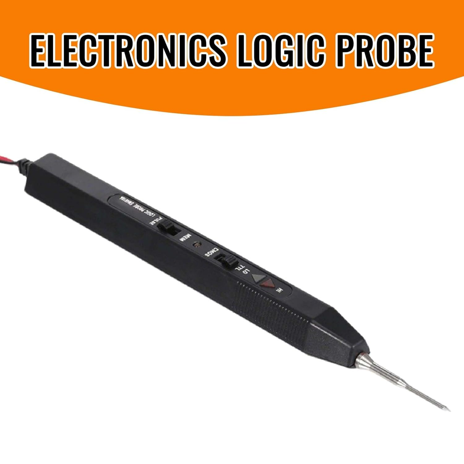 Electronics Logic Probe Tester - Automotive Pulse Signal Detector, No External Power Required for Levels High Low Capture image number 3