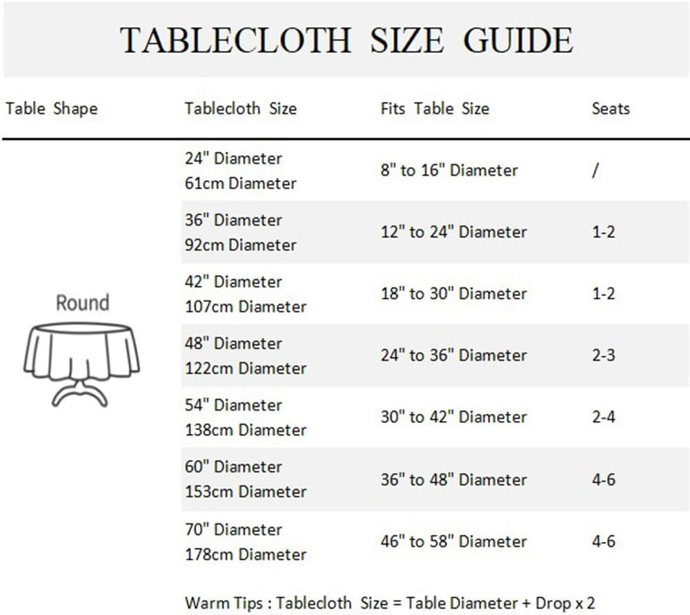 Boho Mid Century round Tablecloth 48 Inch Minimalist Abstract Arch Simple Sun Modern Art Table Cloth Washable and Reusable Fabric Table Cover for Kitchen Dining Room Indoor Outdoor Party Decor image number 6