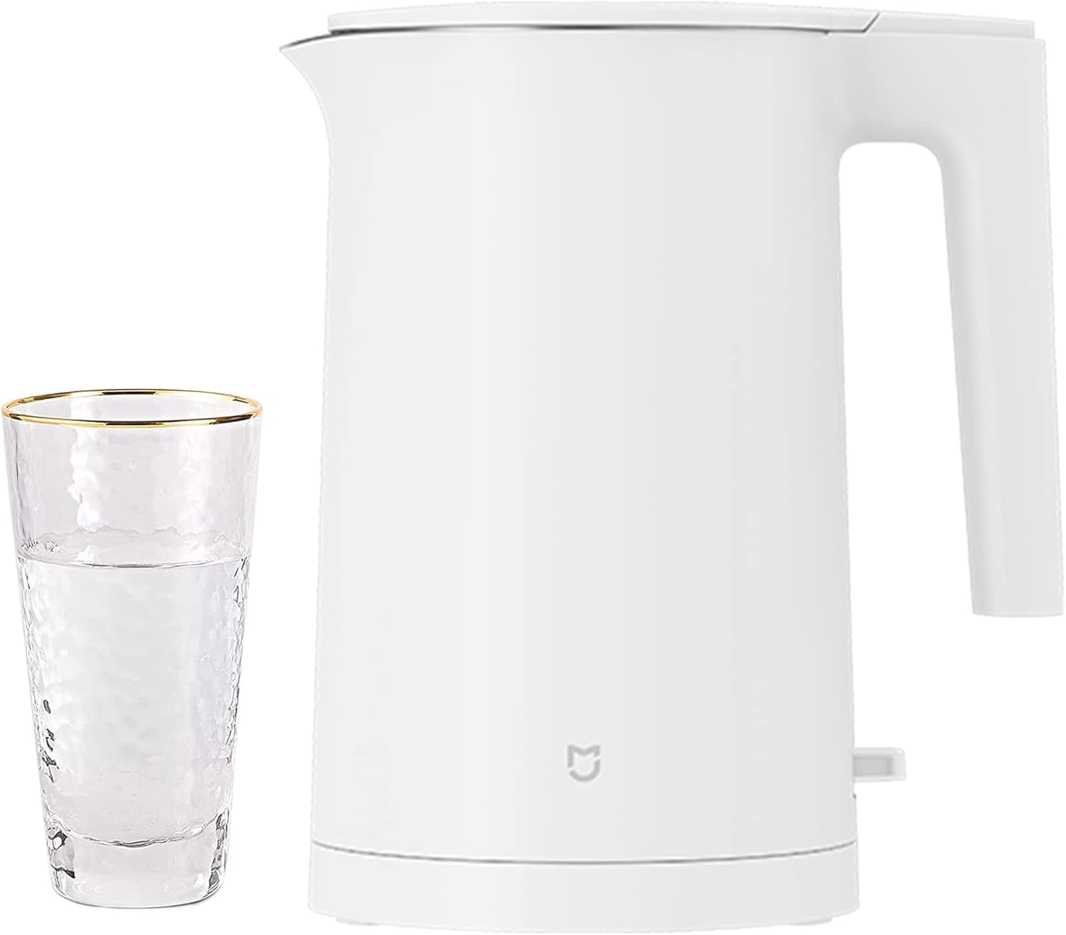 XIAO MI MIJIA Electric Kettle 2, 304 Stainless Steel Interior, Bpa-Free, Double Wall 1.7L Hot Water Boiler, 1800W Tea Kettle with Auto Shut-Off & Boil Dry Protection, White image number 2