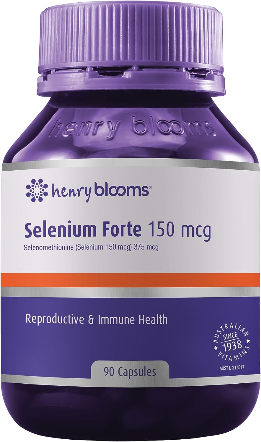 Henry Blooms 150 Mcg Selenium Forte 90 Capsules image number 2