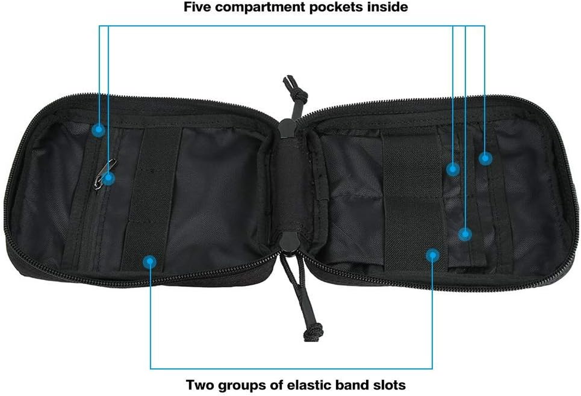 EXCELLENT ELITE SPANKER Molle Admin Pouch Military Utility Tool Pouch EDC Molle Pouchs Gadget Waist Bags image number 3