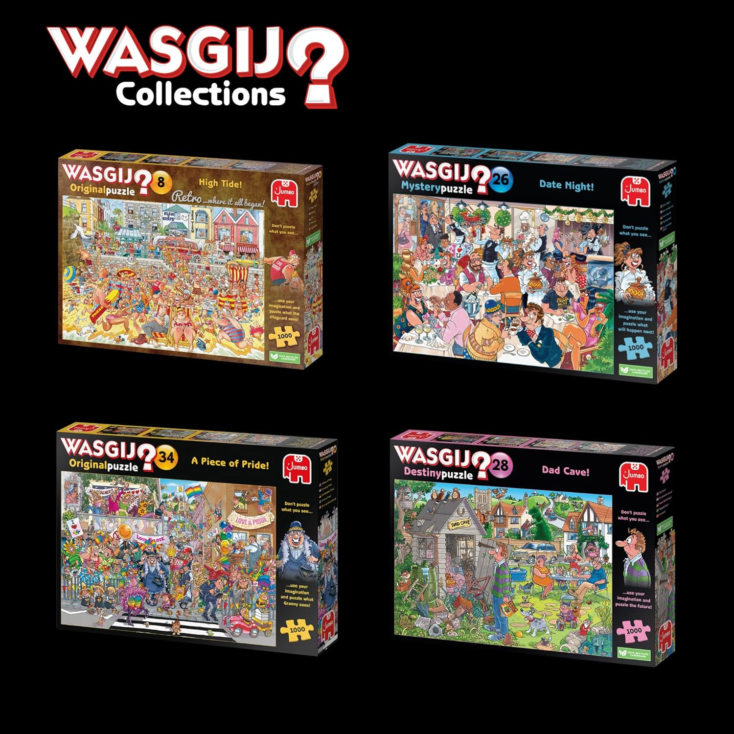 Jumbo Wasgij Christmas Advent Calendar Puzzle (24 X 54 Pieces) image number 5