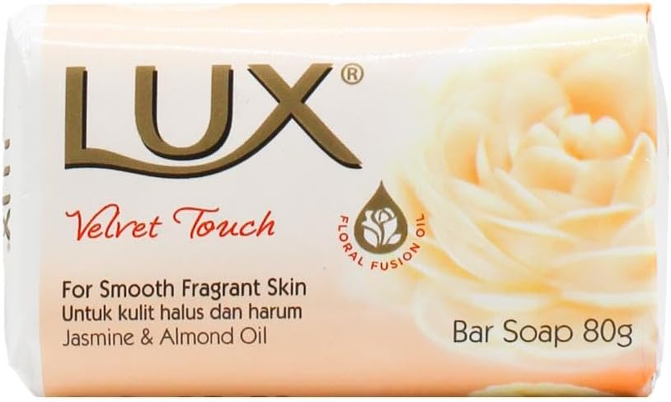 Lux Velvet Touch Soap Bar 80 G (Pack of 3)
