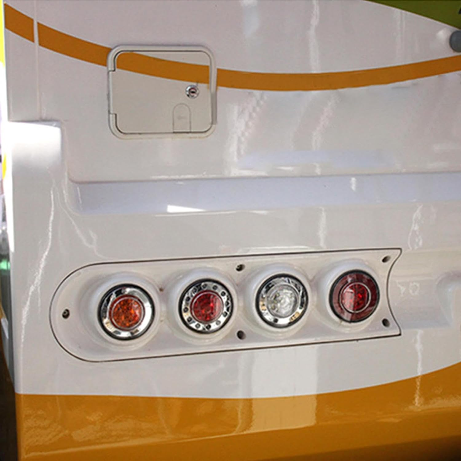 RV Access Door - Multipurpose RV Access Panel, Lockable Waterproof Hatch | ABS Stainless Steel Frame Replacement Accessory for Loading Lle Maintenance Ports image number 2