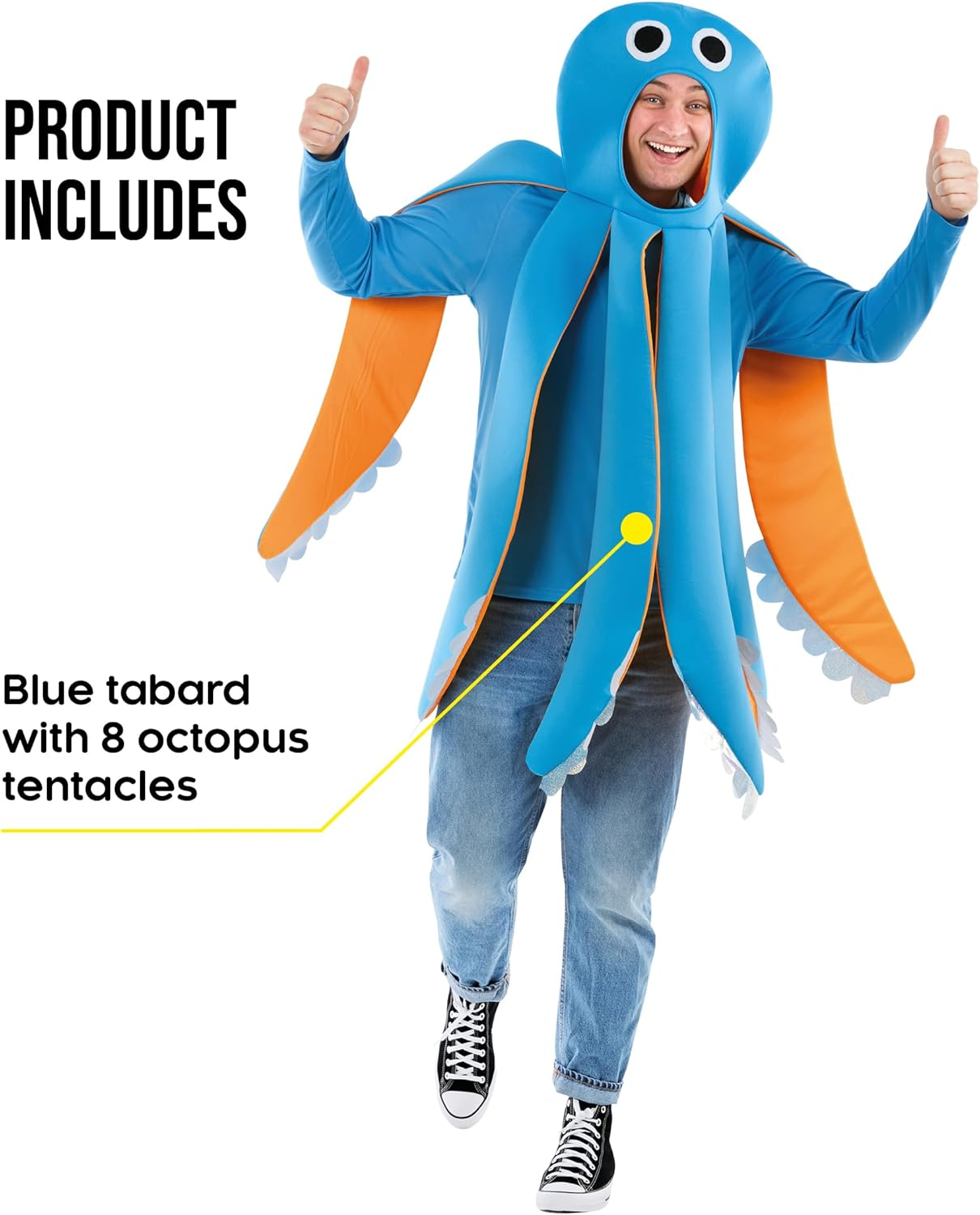 Fun Shack Adults Animal Costumes Mens Novelty Shark Octpus & Lobster Suits image number 5