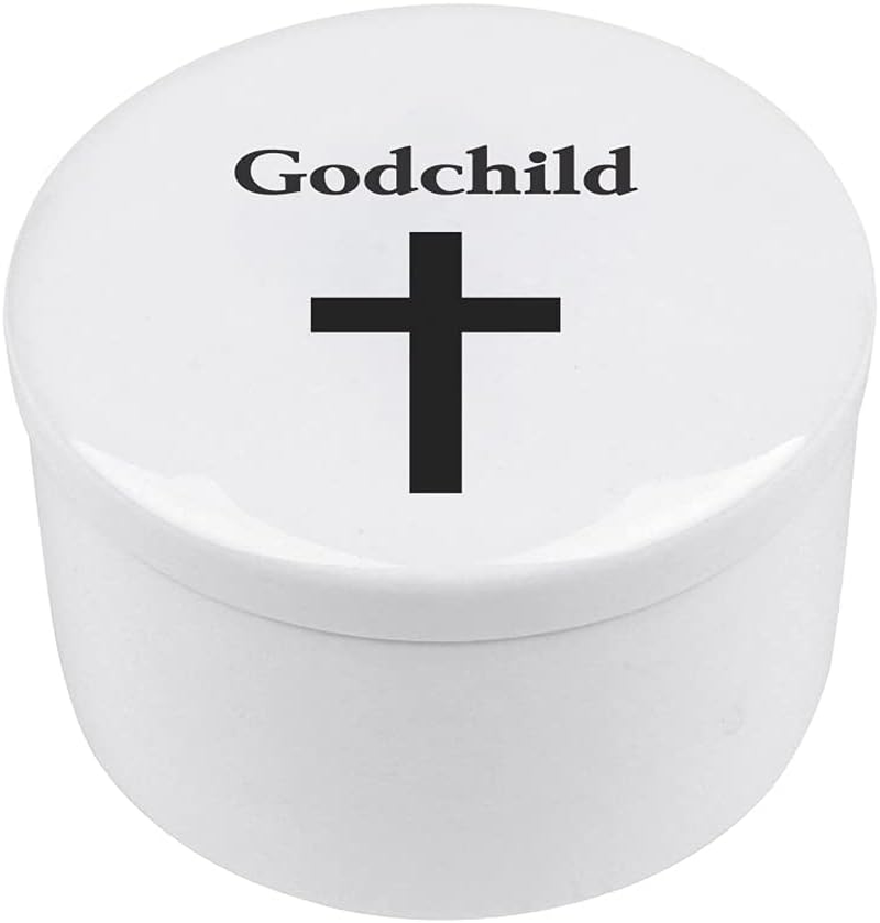 Baby Baptism/Dedication/Christening Keepsake Baptism Gift for Boy Girl from Godparents, Precious Moments Girl Boy with Praying Cross, Godchild, Baptism, Baby Shower, Godchild Christmas from Godmother image number 4
