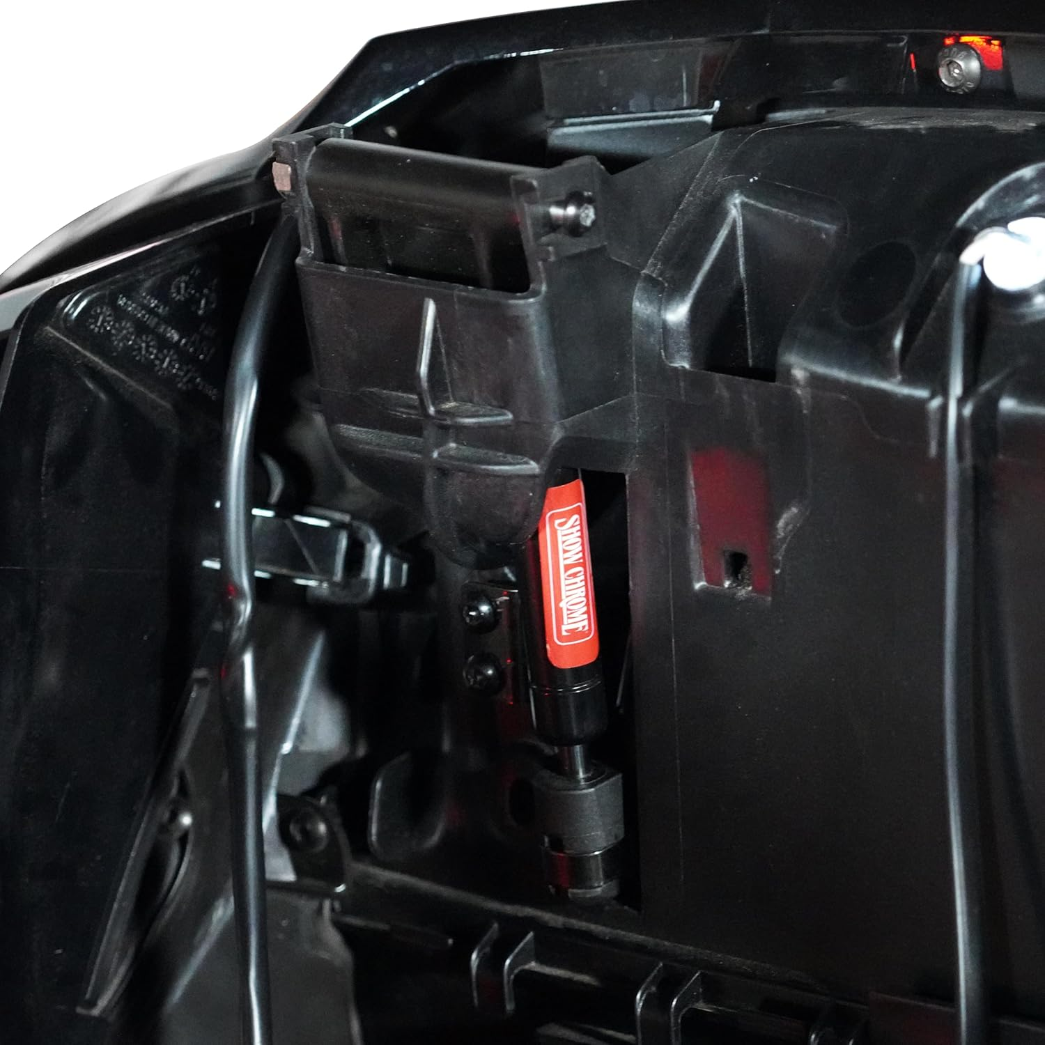 Show Chrome Extra Strength Can-Am Spyder RT/F3 Trunk Lid Shock 41-266 2020+ Replaces Part 708303630 image number 1