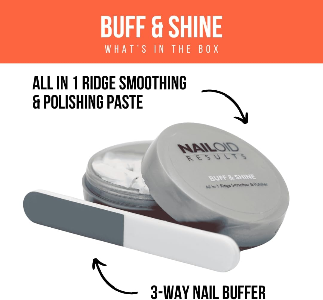 NAILOID Buff & Shine Nail Care Kit 15G image number 5