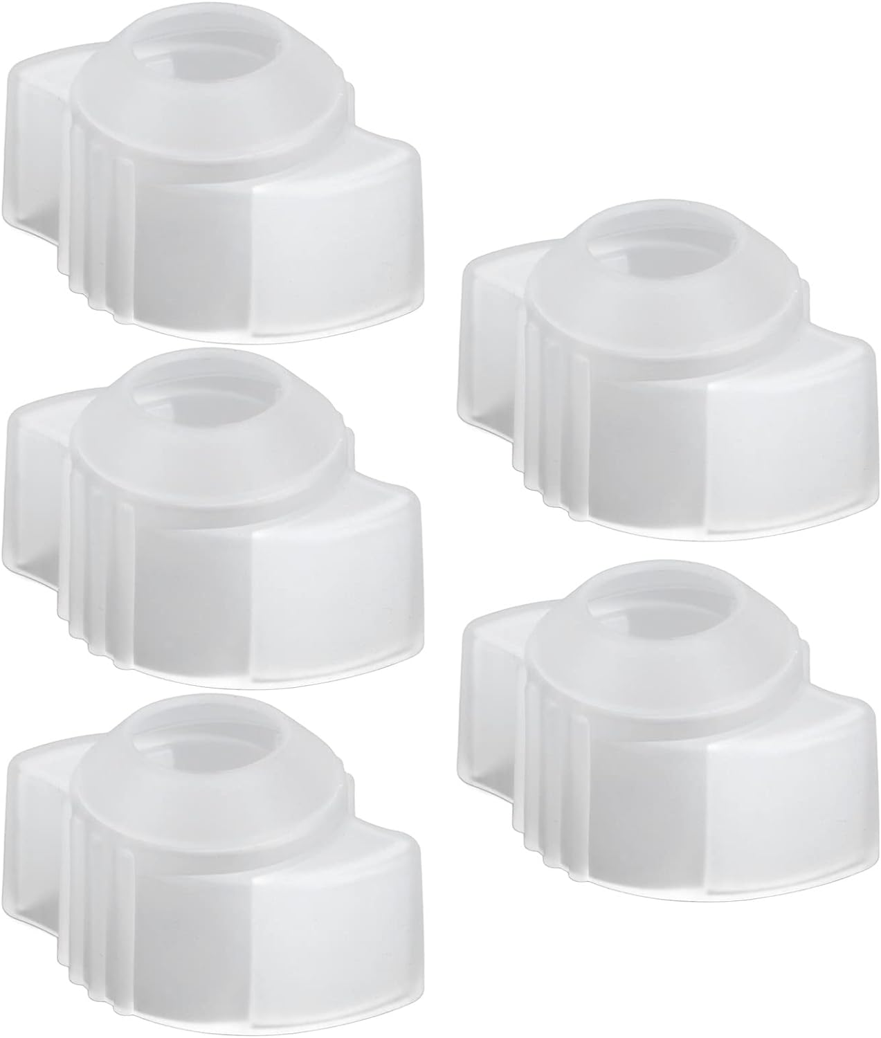 Door Knob Covers, 5Pcs Soft Silicone Door Knob Child Proof Cover, Easy Grip Antistatic Nonslip Door Handle Covers, Durable Protection Doorknob Bumper Grips for Household image number 2