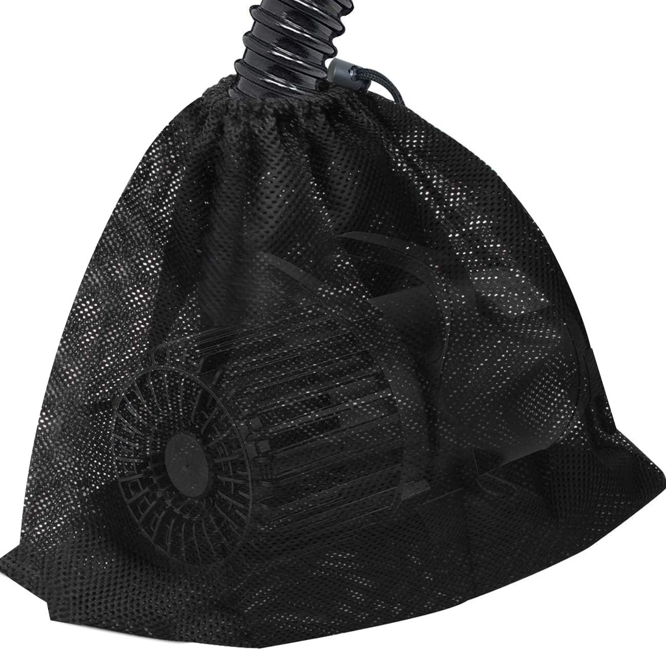 17.7"X 17.7" Large Pump Barrier Bag, Pond Pump Filter Bag, Black Media, Nylon Mesh Bag, Swimming Pool Filters(Black) image number 4