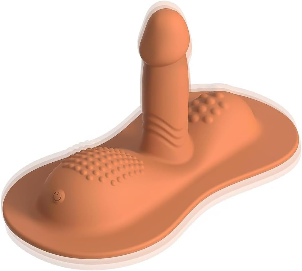 Women Sex Toys Sit and Ride Vibrators Dildo, Remote Control Vibrator G Spot Sex Toys with 10 +10 Vibrating Modes, Adult Sex Toy Games for Women Men Couples image number 3