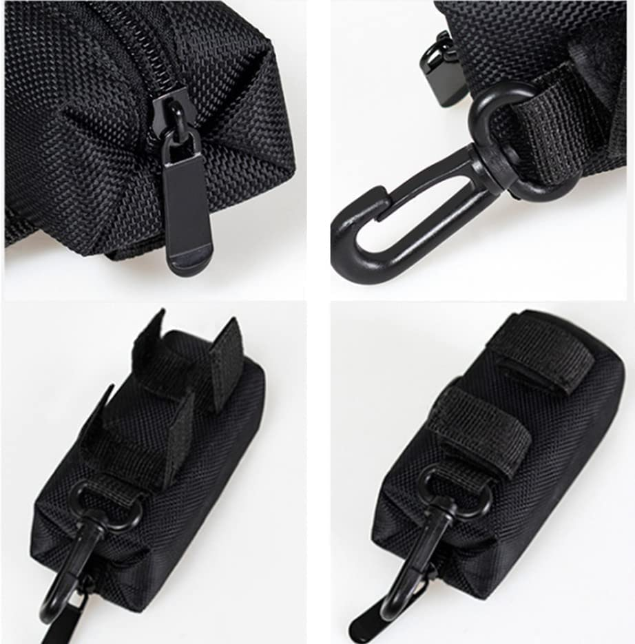 2 Pieces Zipper Poop Bag,Pet Waste Bag Dispenser Zippered Pouch, Portable Dog Poop Bag Holder Leash Attachment for Dogs for Traveling image number 3