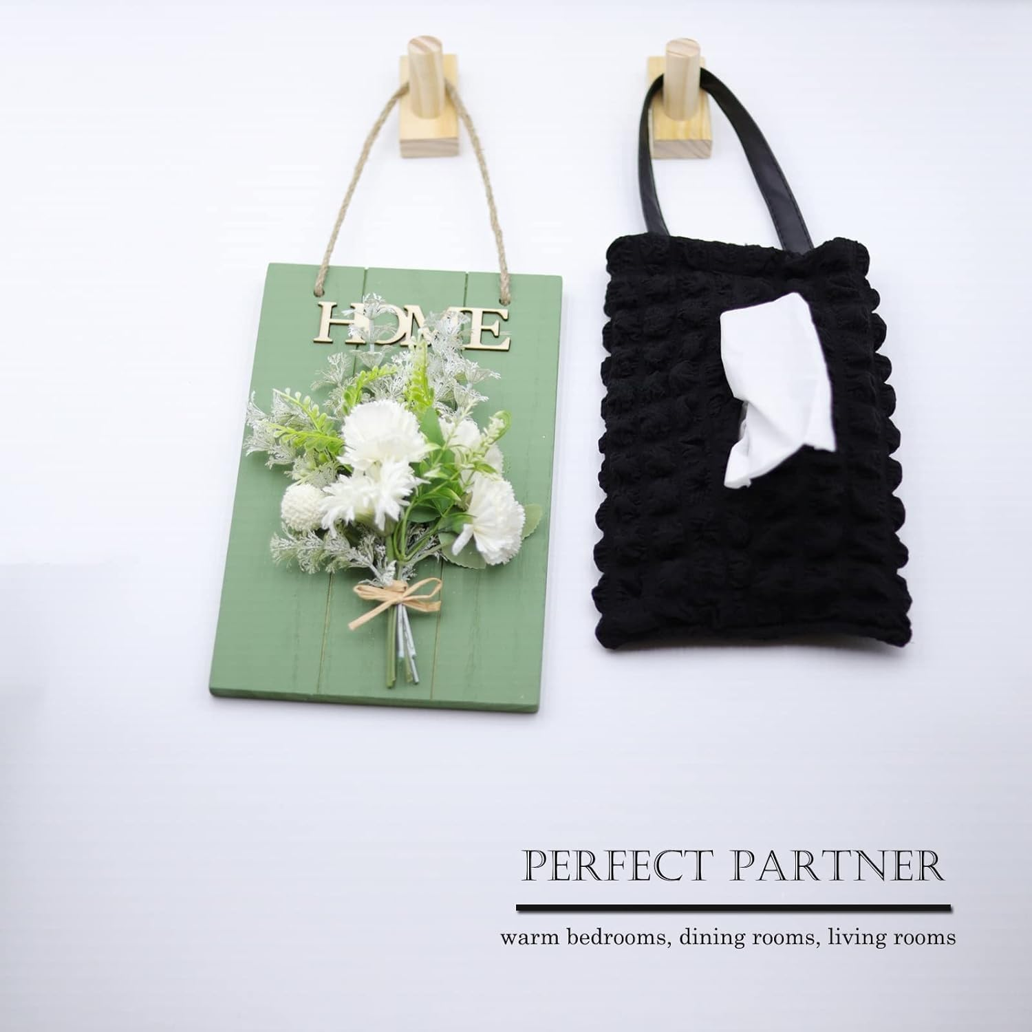 Car Seat Hanging Paper Box - Black image number 3