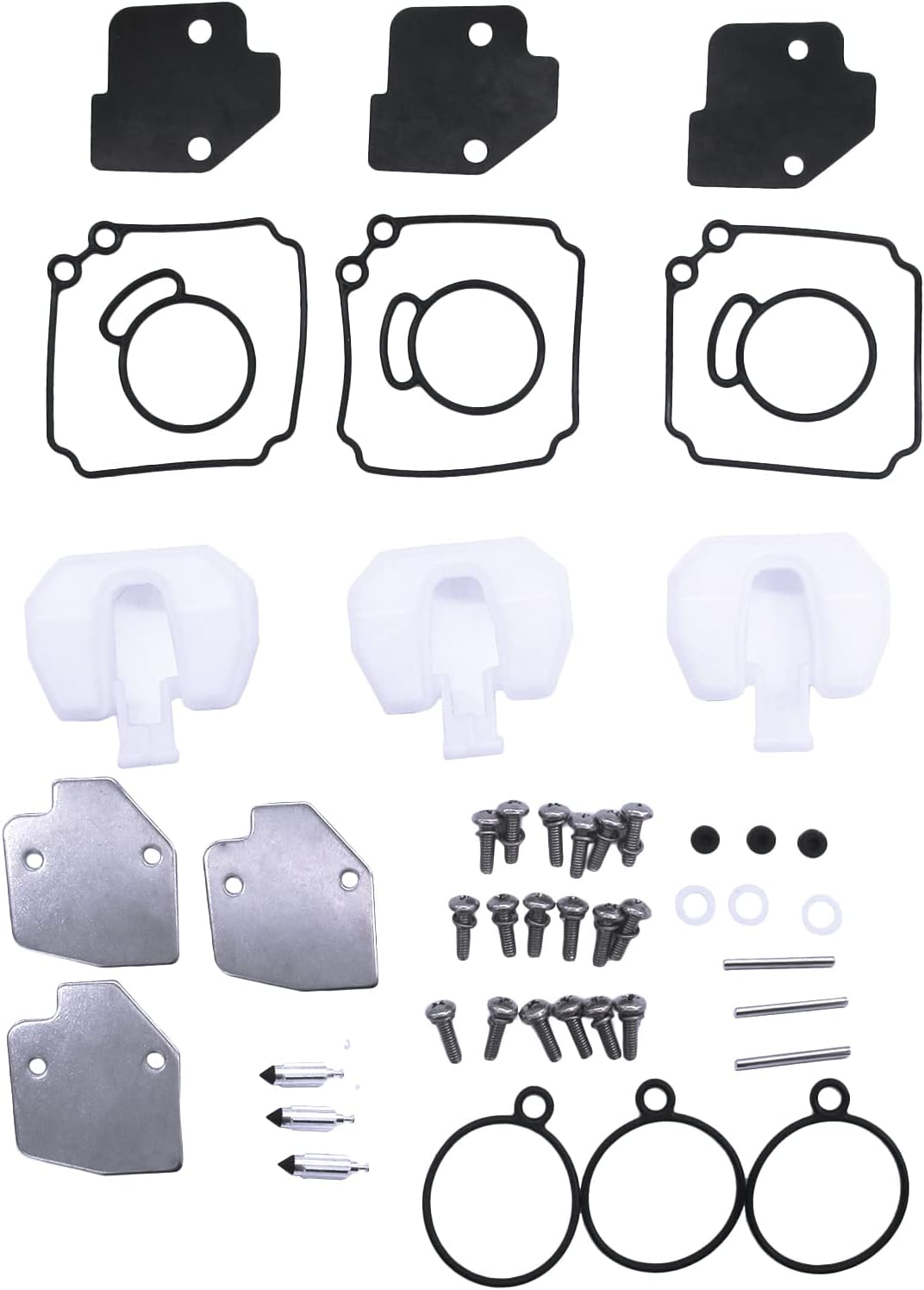 Boat Engine 3C8-87122-2 3C8-87122-1 3C8-87122-0 3C8871222 3C8871222M 3C8871221 3C8871221M Carb Carburetor Rebuild Repair Kit for Tohatsu for Nissan 40HP 50HP M40D2 M50D2 MW50D2 MX50D3 Outboard Motor image number 4