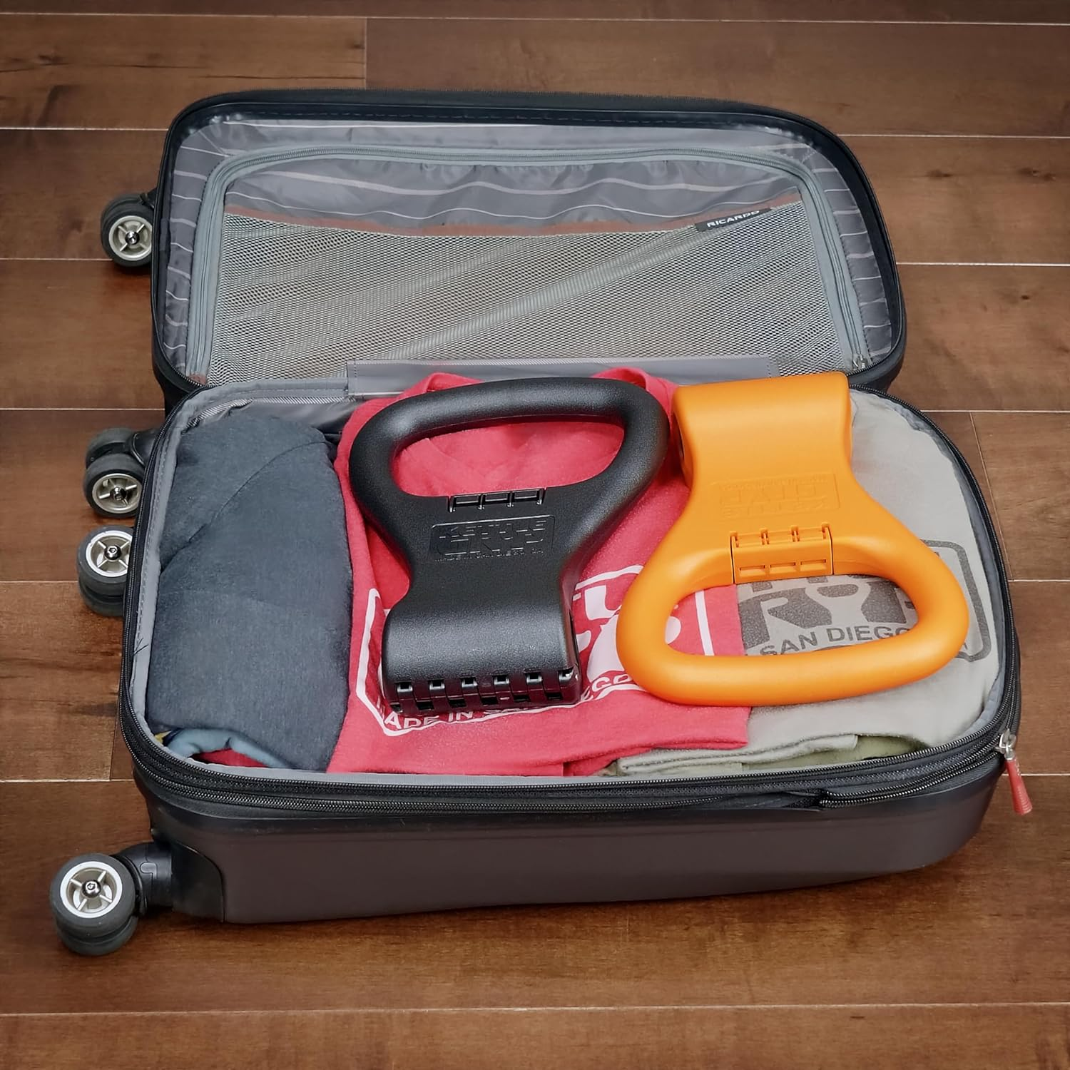 KETTLE GRYP - the Original - as Seen on SHARK TANK! Converts Your Dumbbells into Kettlebells - Made in the USA - Dumbbell Grip Handle image number 3