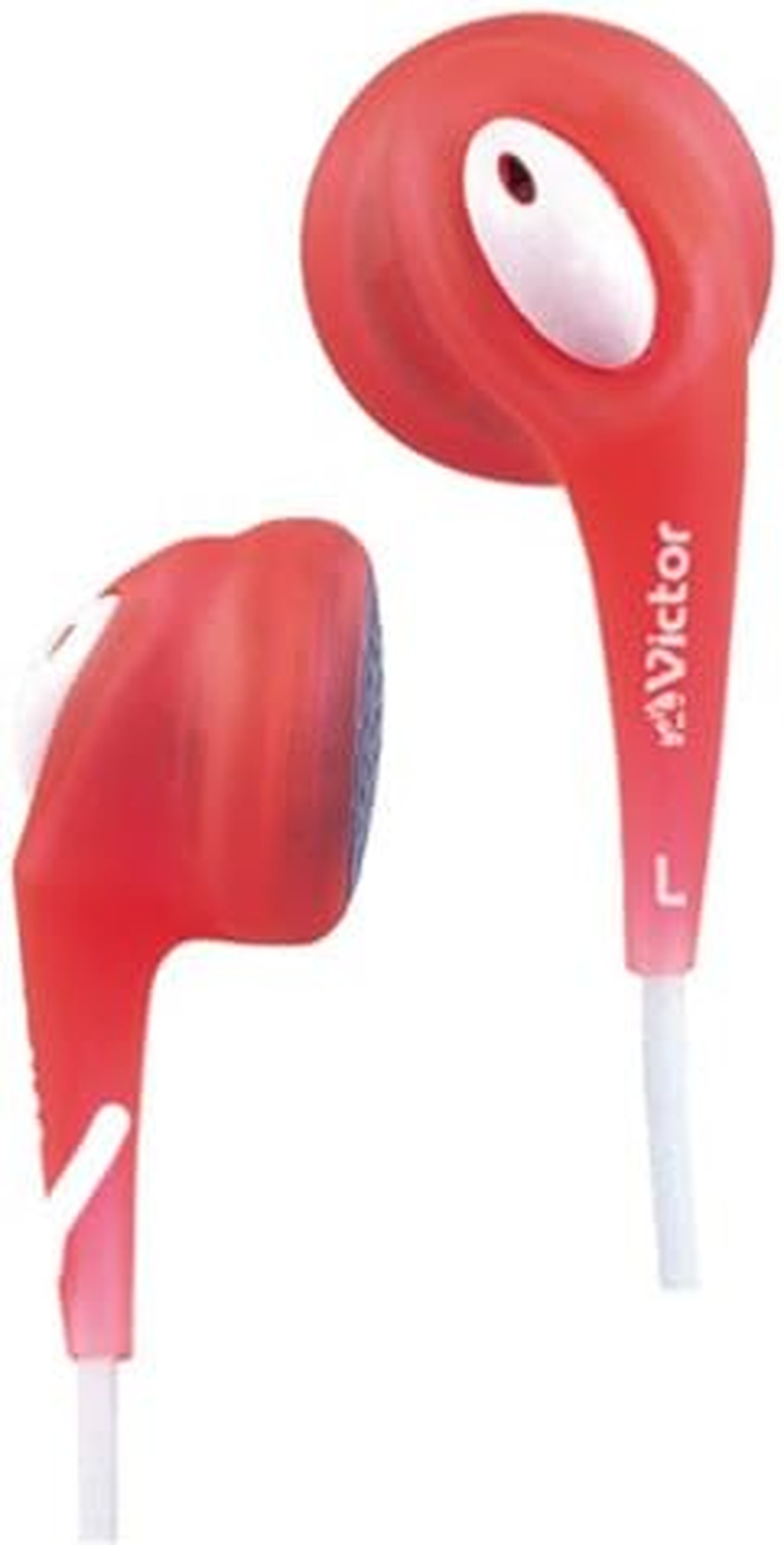 JVC HP-F120-R Earphone 1.2M Cord Red