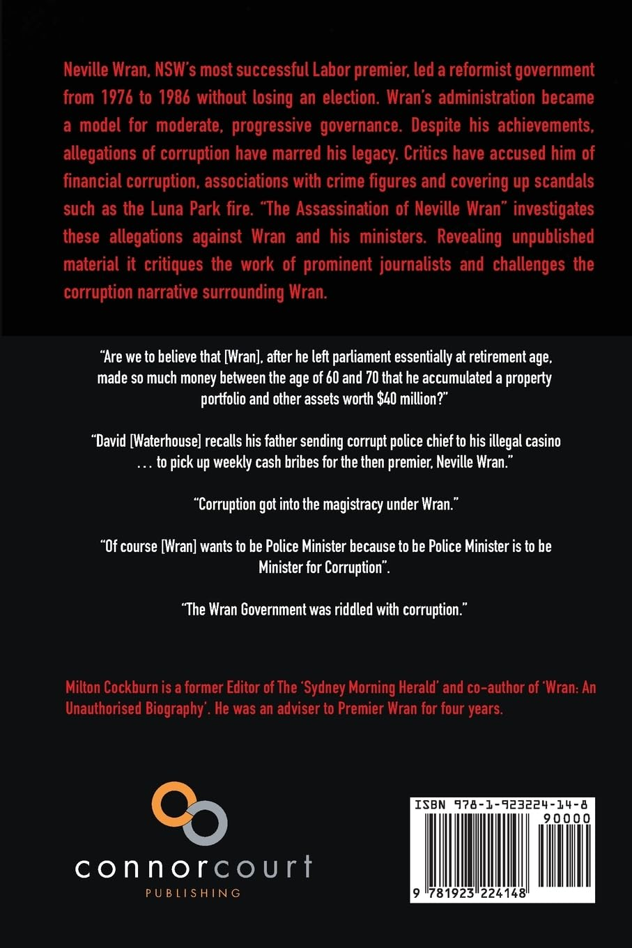 Assassination of Neville Wran, The