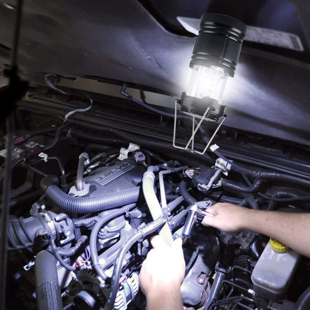 LED Camping Lantern, Camping Light with Magnetic Base, Led Lanterns for Power Outages, Fishing, Emergency, Tent, Hiking, Storm, Hurricane （4 Packs） image number 2