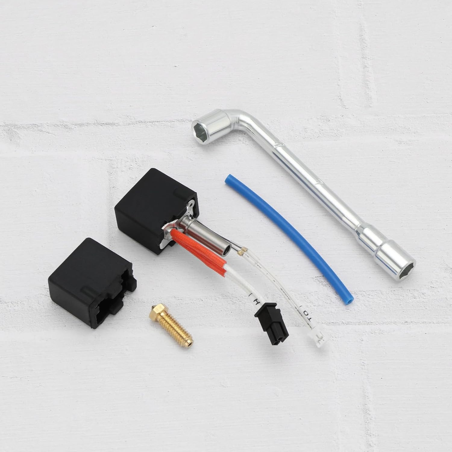 VGOL 1 Sets of 3D Printer Hotend Kit Compatible with Anycubic Kobra 2 Kobra 2 Neo Kobra 2 Pro Kobra 2 plus Kobra 2 Max High Speed 3D Printer with 5PCS Nozzles and 5PCS Silicon Socks image number 5