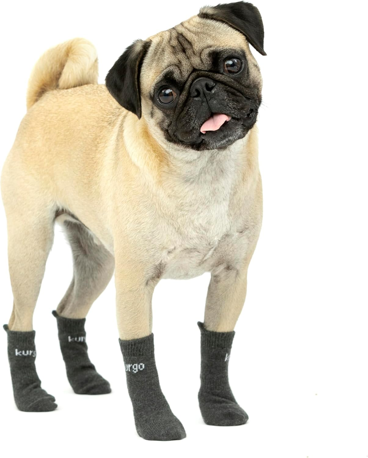 Kurgo Blaze Dog Socks - Stretch Socks for Dog Shoes - Makes Putting on Dog Shoes Easier - Pet Socks for Outdoors - Heel Tab, Fast Drying Fabric, Secure Fit - Large image number 2