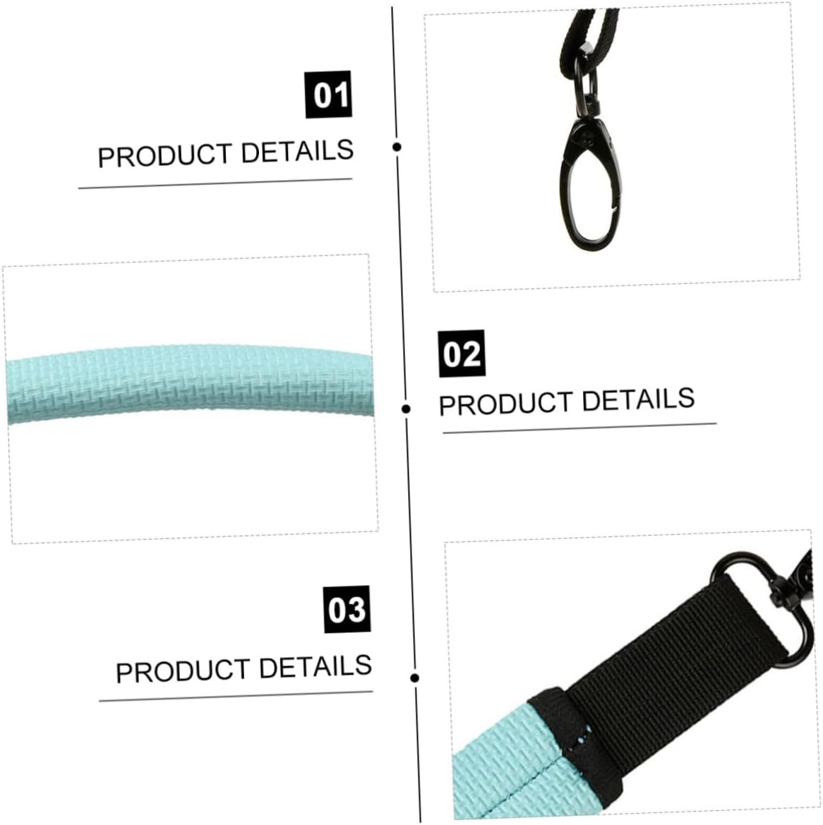 CLISPEED Speaker Handle Strap for Durable Hand Lanyard for Travel Camping and Sports Comfortable Grip Replacement for Old Straps image number 6