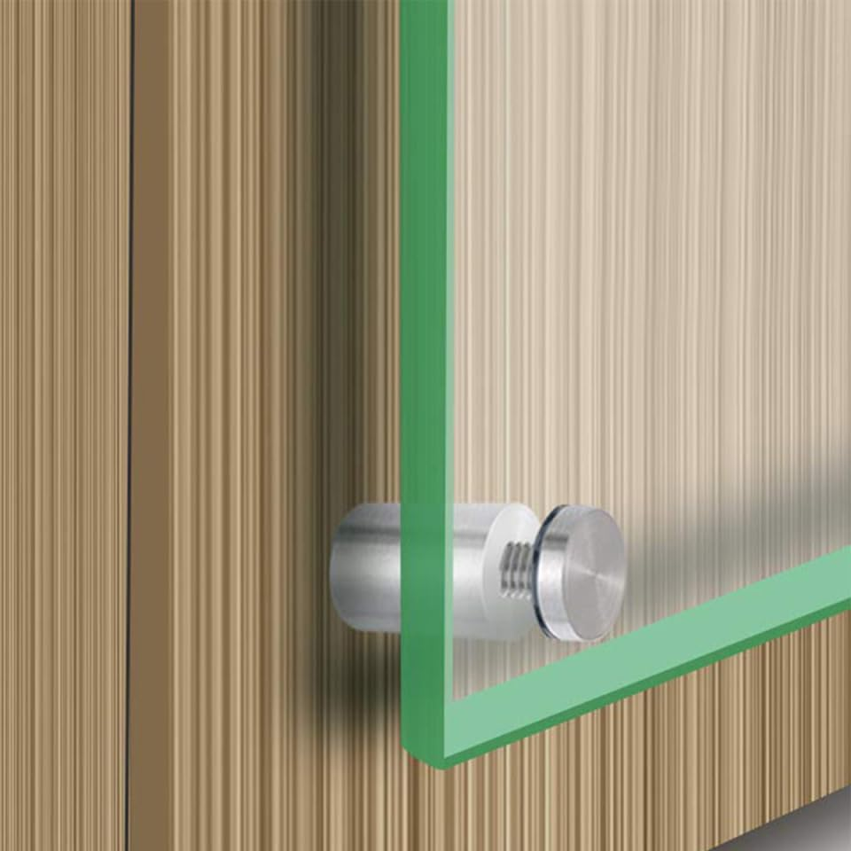 Iplusmile 40Pcs Sign Standoff Screws Advertising Screws, Stainless Steel Wall Standoff Mounts Sign Holders Displays Nail for Hanging Acrylic Picture Frame, Glass Mounting image number 2