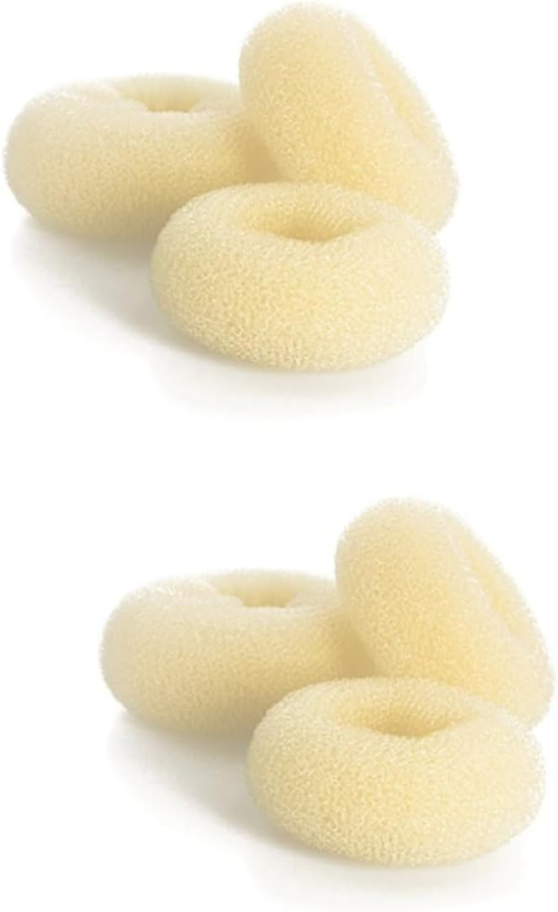 Ipetboom 6Pcs Hair Donut Bun Maker Styler round Chignon for Women S for Quick and Easy Messy Bun Creations