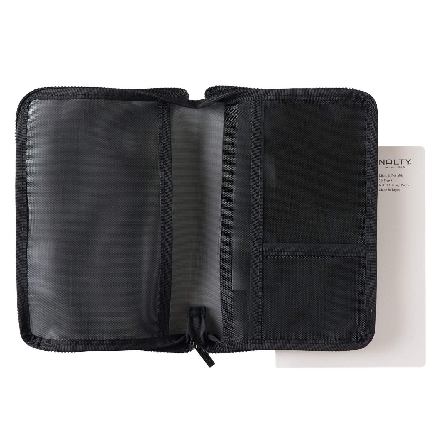 Japan Management Association NOLTY Notebook Cover, B6, Mesh, Black, NTBCV2111 image number 1