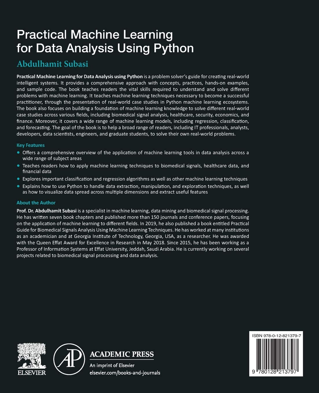 Practical Machine Learning for Data Analysis Using Python image number 1